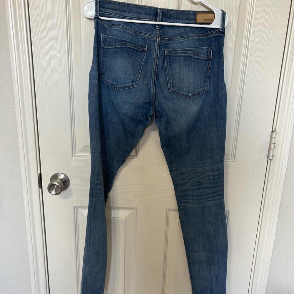 Express Light Blue Denim Jeans